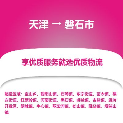 天津到磐石市货运公司_天津到磐石市物流专线「安全高效」